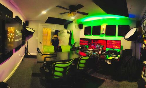 The 2GuysTalking Podcast Network Podcast Studio - Lake Saint Louis, MO Location