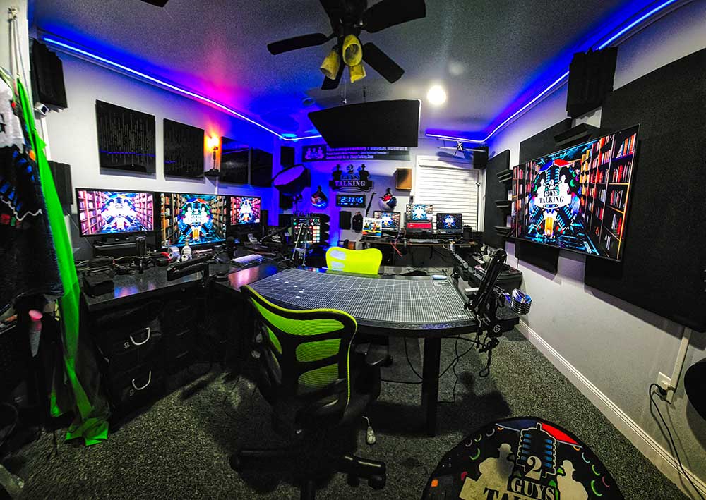 The 2GuysTalking Podcast Network Podcast Studio - Lake Saint Louis, MO Location